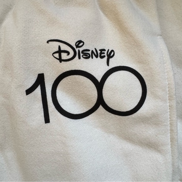 Disney 100 year Kids Cartoon Character Joggers - White - Picture 3 of 7